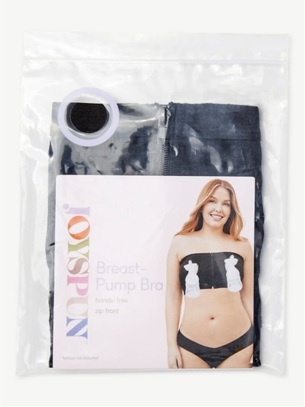 Joyspun Breast-Pump Bra in Black